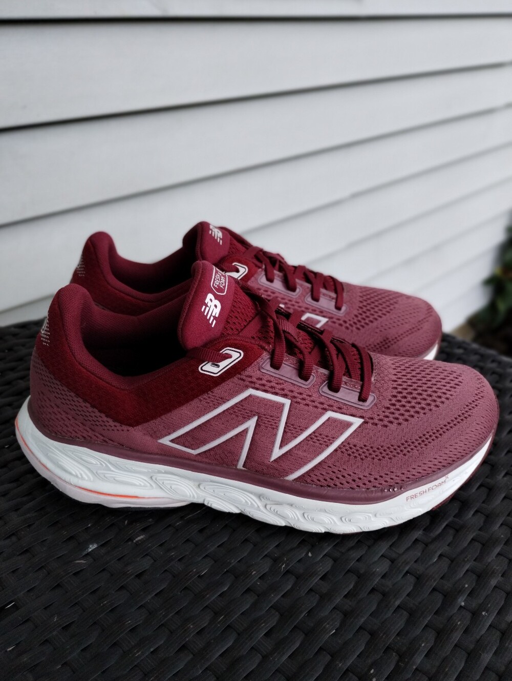 New Balance Fresh Foam X 860 v14 Burgundy Running Shoe Women's Size 12